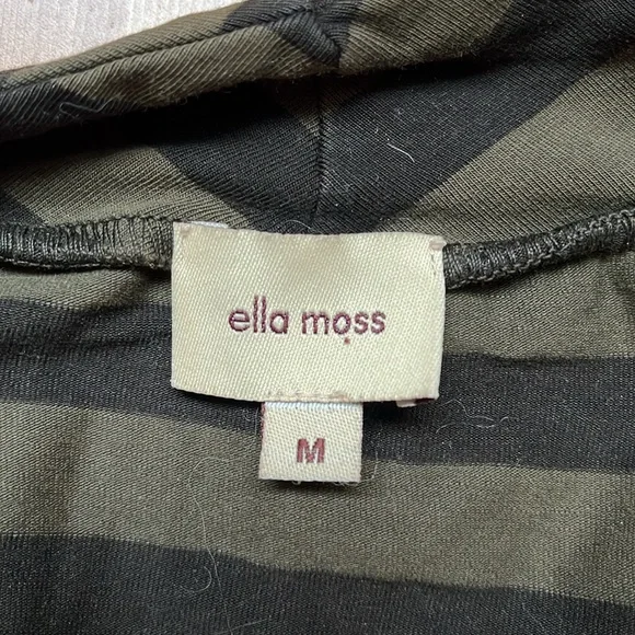 Ella Moss striped knit dress size M - Picture 2 of 9